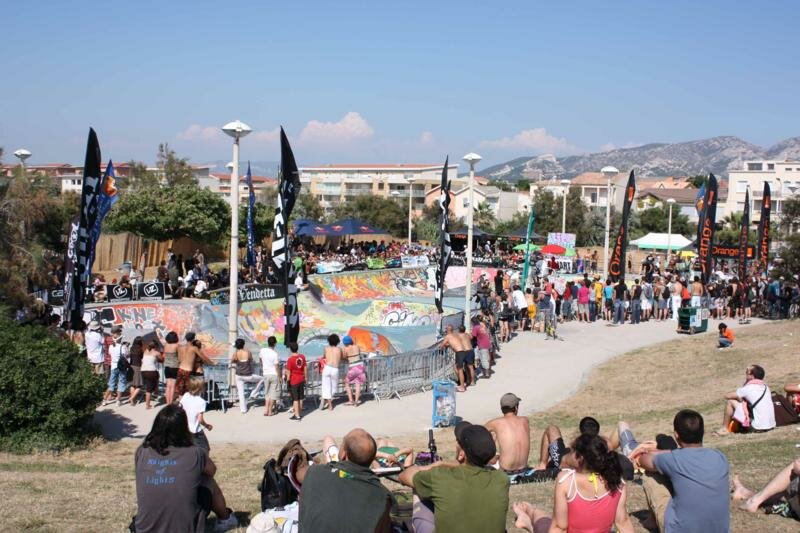 Rénovation du bowl de marseille