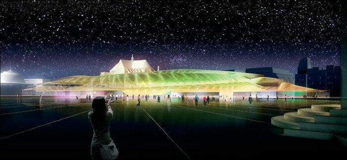 canopee forum hall renovation chatelet 700x322 La rénovation du forum des Halles : un futur édifice contemporain pour le centre de Paris