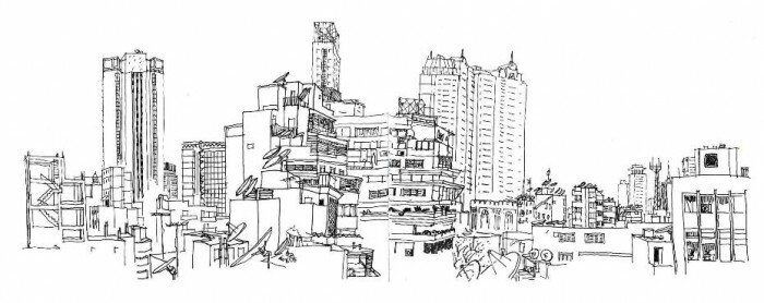 david mangin croquis 700x278 La Ville Passante selon David Mangin, grand prix de lurbanisme 2008