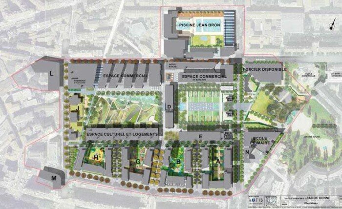 ecocité grenoble zac bonne caserne environnement developpement durable2 700x428 Ville durable: plan dactions en faveur du Grenelle de lenvironnement