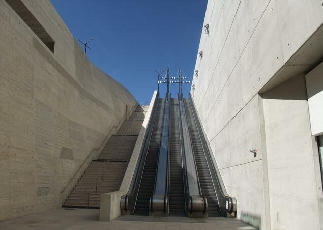 escalator station metro fourragere ligne rtm marseille Le réseau de transports en commun marseillais RTM sagrandit 