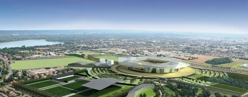 grand stade ol land lyon buffi decines Le projet du futur Grand Stade OL Land candidat à lEuro 2016