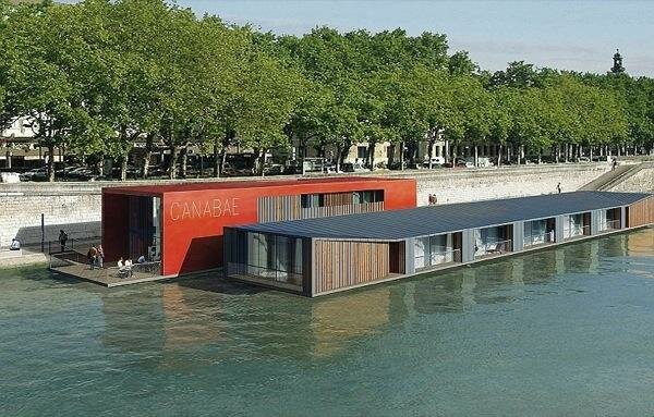 Un hôtel flottant sur le Rhône à Lyon ouvrira ses portes en 2011
