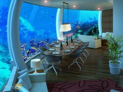 maison sous marine darnet design salon 250x187 Un projet fou bientôt possible ? Habiter une maison sous marine