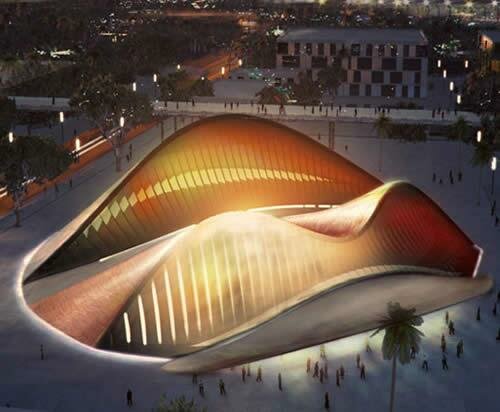 Le pavillon des Emirats Arabes Unis à l’exposition universelle de Shanghai