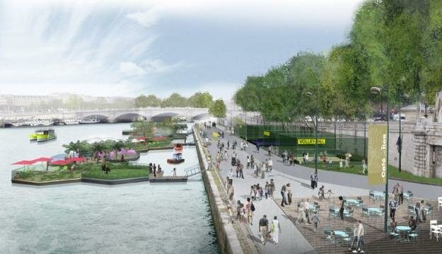 quai-seine-rive-gauche-droite-delanoe-paris-pieton