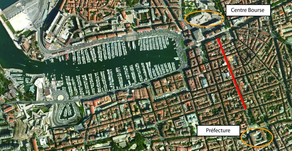 rue saint ferreol1 1200x621 Corinne Vezzoni propose un projet pour réaménager la rue Saint Ferréol à Marseille