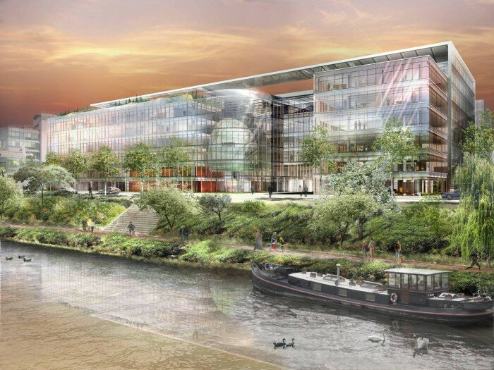 siege bnp paribas immobilier issy moulineaux seine tiru 700x525 La ZAC des Bords de Seine à Issy Les Moulineaux