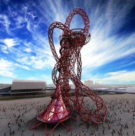 tour londres Anish Kapoor arcelor mittal orbit La tour ArcelorMittal Orbit : symbole des JO de Londres 2012