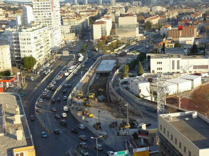 tunnel toulon tube travaux centre ville 700x525 Tunnel de Toulon : fini de creuser sous la ville