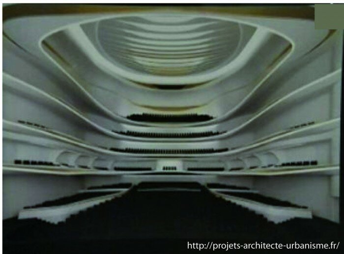 zaha hadid rabat 700x517 Le Grand Théâtre de Rabat conçu par Zaha Hadid