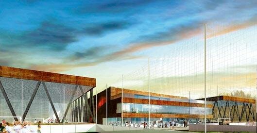 zidane sport concept complexe futsal aix en provence Zidane signe pour la construction d’un complexe Futsal à Aix en Provence